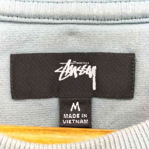 ステューシー Stussy ショーンフォント ロゴ 刺繍 クルーネック スウェット プルオーバー メンズ import:M